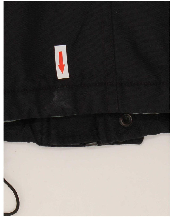Energie - Chaqueta cortavientos con capucha para hombre, talla 40, color negro