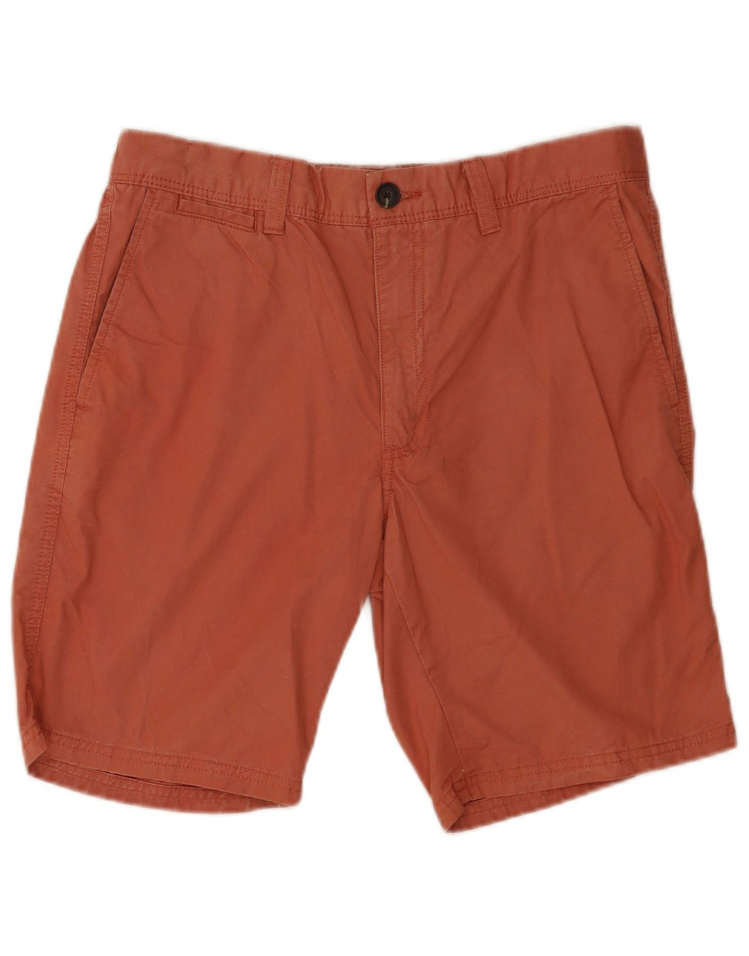 Marks & Spencer Pantalones cortos chinos para hombre W34 Algodón naranja grande
