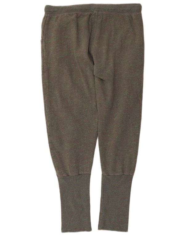 SUPERDRY Pantalones de chándal para mujer Joggers UK 44 Gris medio moteado