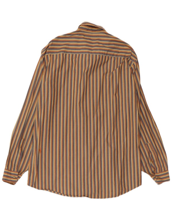 Camisa Marlboro Classics Hombre XL Algodón Rayas Multicolor