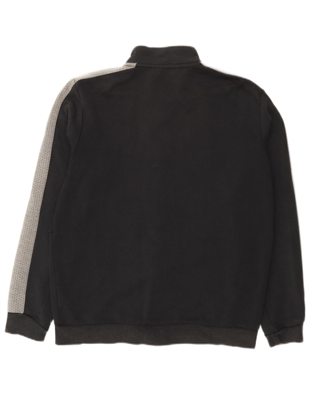 Puma Chaqueta de chándal para hombre de algodón color block en color negro mediano