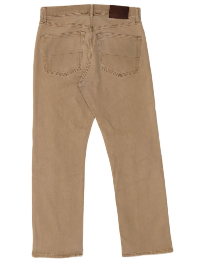 Vaqueros rectos de corte regular para hombre de Marks & Spencer W30 L29 Beige de algodón
