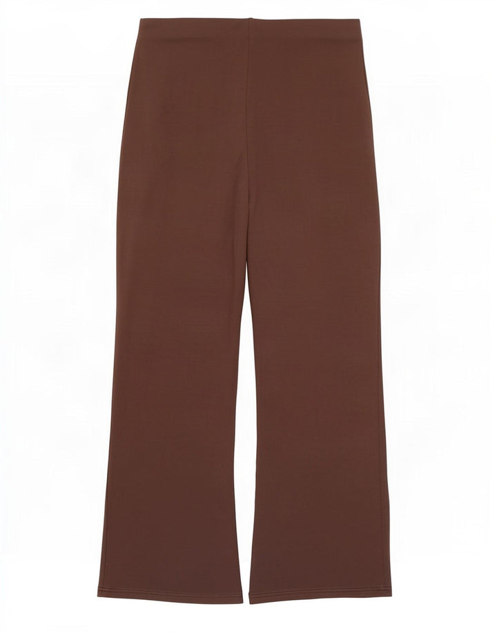 Marks & Spencer Leggings acampanados para mujer UK 42 Viscosa marrón medio