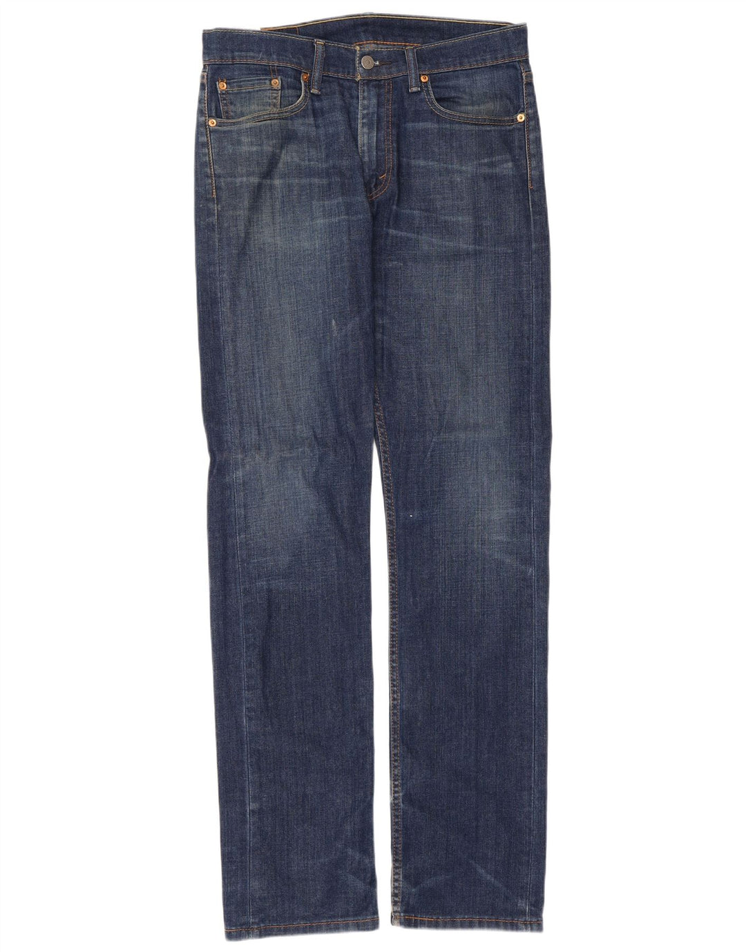 Vaqueros Levi's Mujer 513 Rectos W31 L34 Algodón Azul