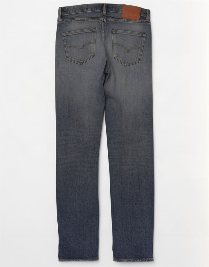 Levi's Jeans rectos desgastados 501 para hombre W30 L34 Algodón azul