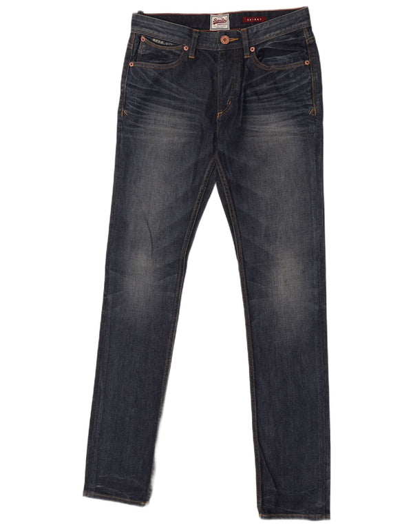 Vaqueros Superdry Mujer Skinny W30 L32 Algodón Azul