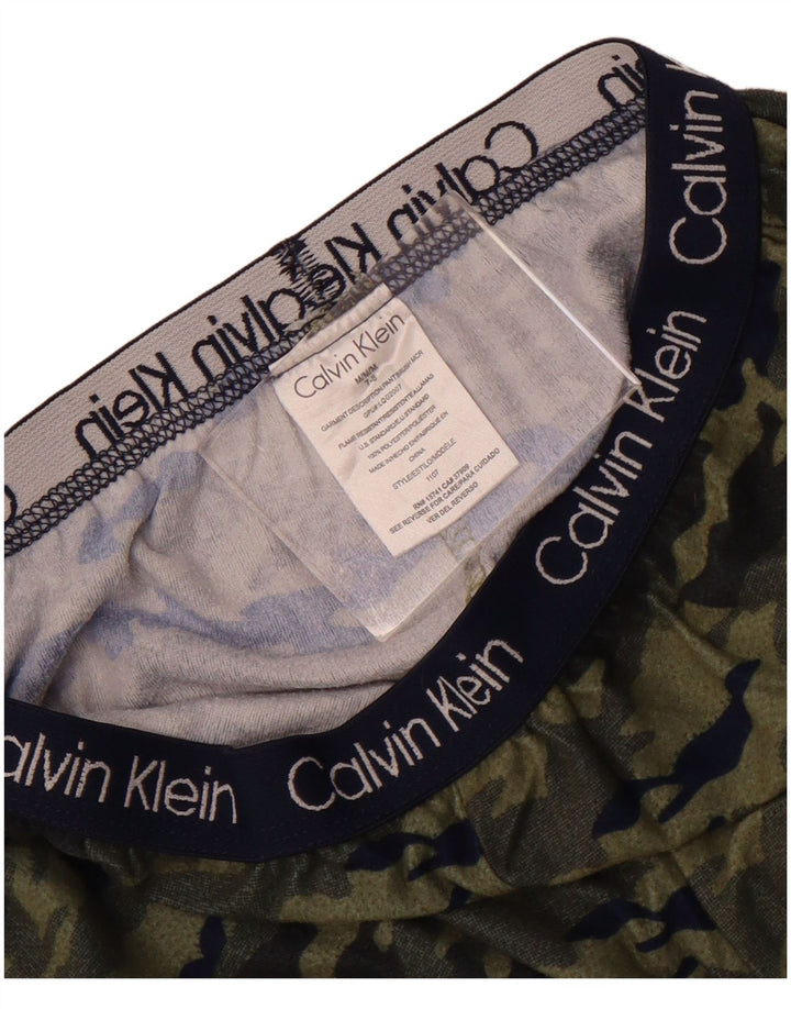 Calvin Klein Pantalones de chándal para niño 7-8 años Camuflaje Verde Medio