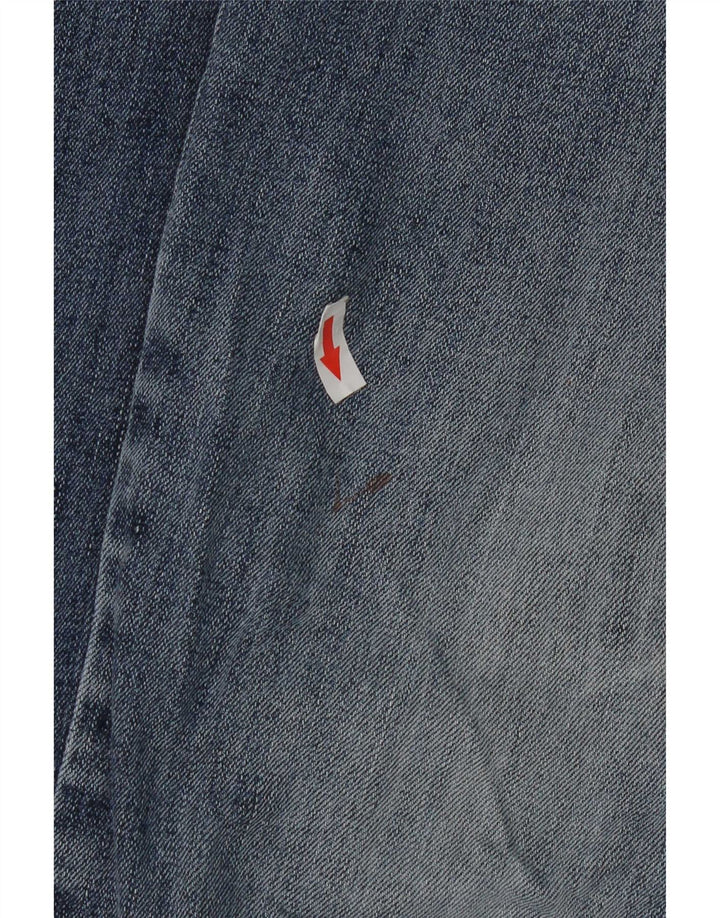 Marks & Spencer Jeans recortados regulares para hombre W38 L25 Algodón azul