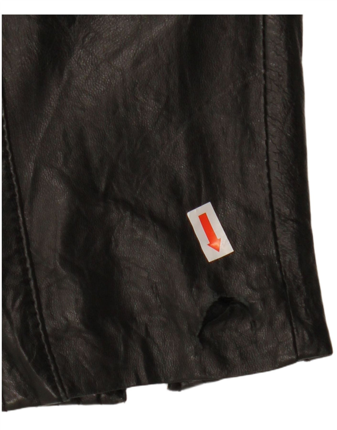 BONITA Chaqueta motera de cuero para mujer EU 38 Mediana Piel de cordero negra