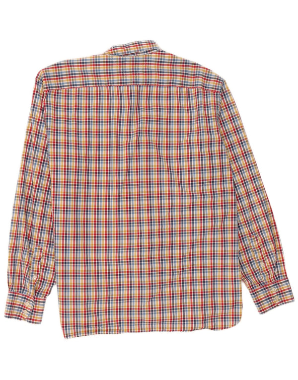 Tommy Hilfiger Camisa para hombre 2XL Algodón a cuadros multicolor