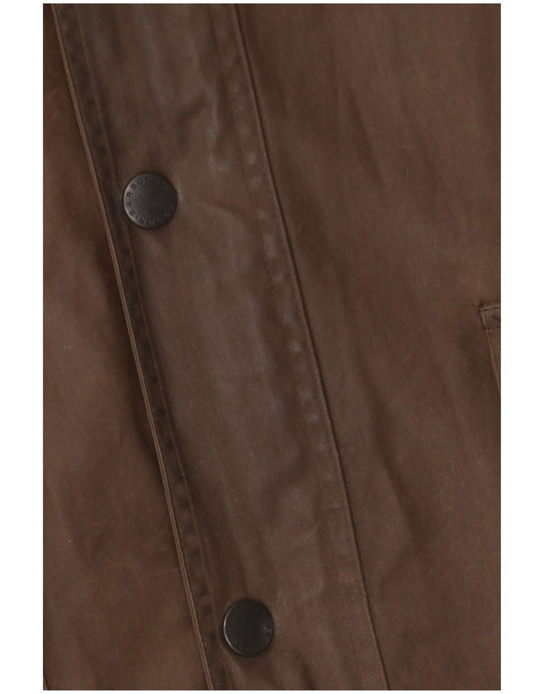 BARBOUR Chaqueta holgada de algodón encerado para hombre UK 42 XL Poliuretano marrón