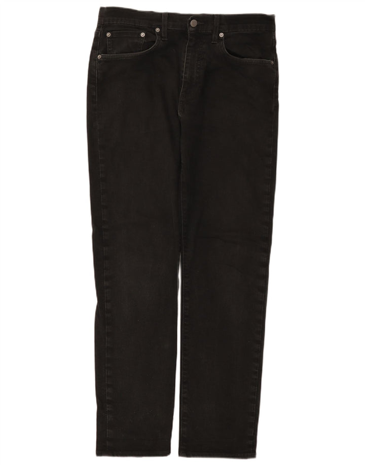 Levi's Vaqueros cónicos 502 para hombre W32 L32 Algodón negro