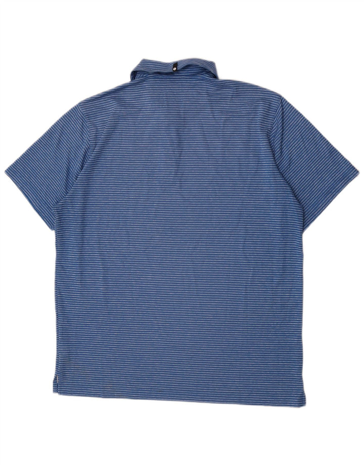 Polo Puma Hombre XL Poliéster Rayas Azules