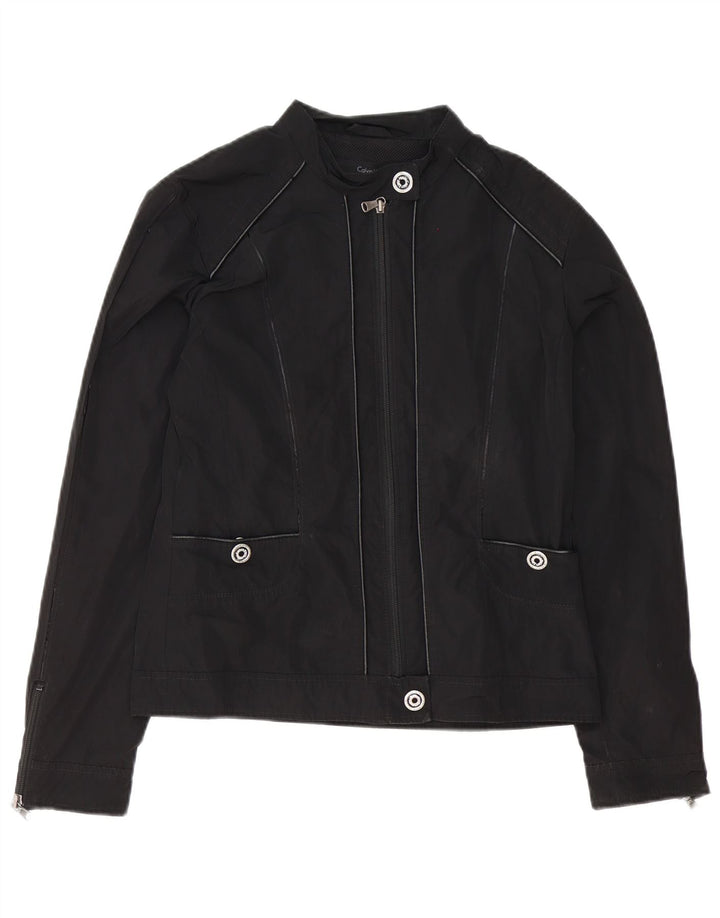 Calvin Klein Jeans Chaqueta Bomber para Mujer UK 46 Grande Negro