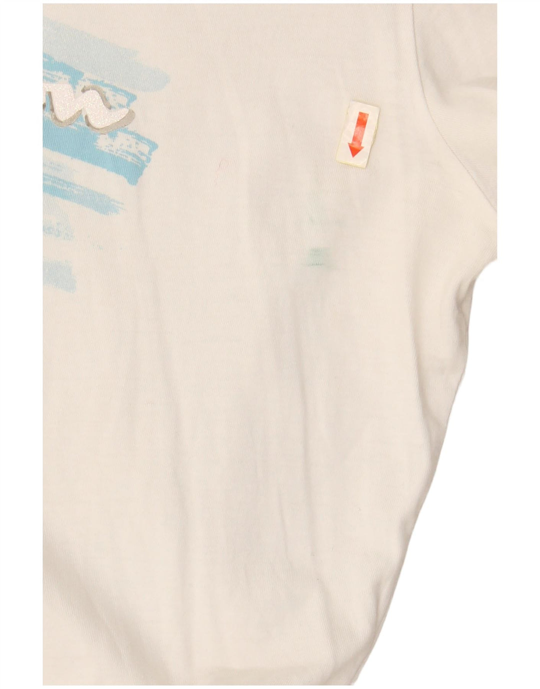 CHAMPION Camiseta con gráfico Heritage Fit para mujer UK 40 XL Blanco