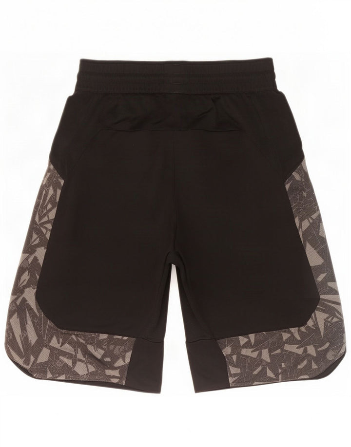 Adidas Hombre Pantalones Cortos Deportivos Pequeño Poliéster Geométrico Negro