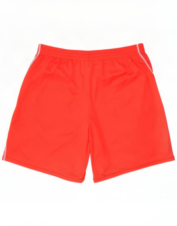 Pantalones cortos deportivos con gráficos para hombre Kappa 2XL W38 L7 Poliéster rojo
