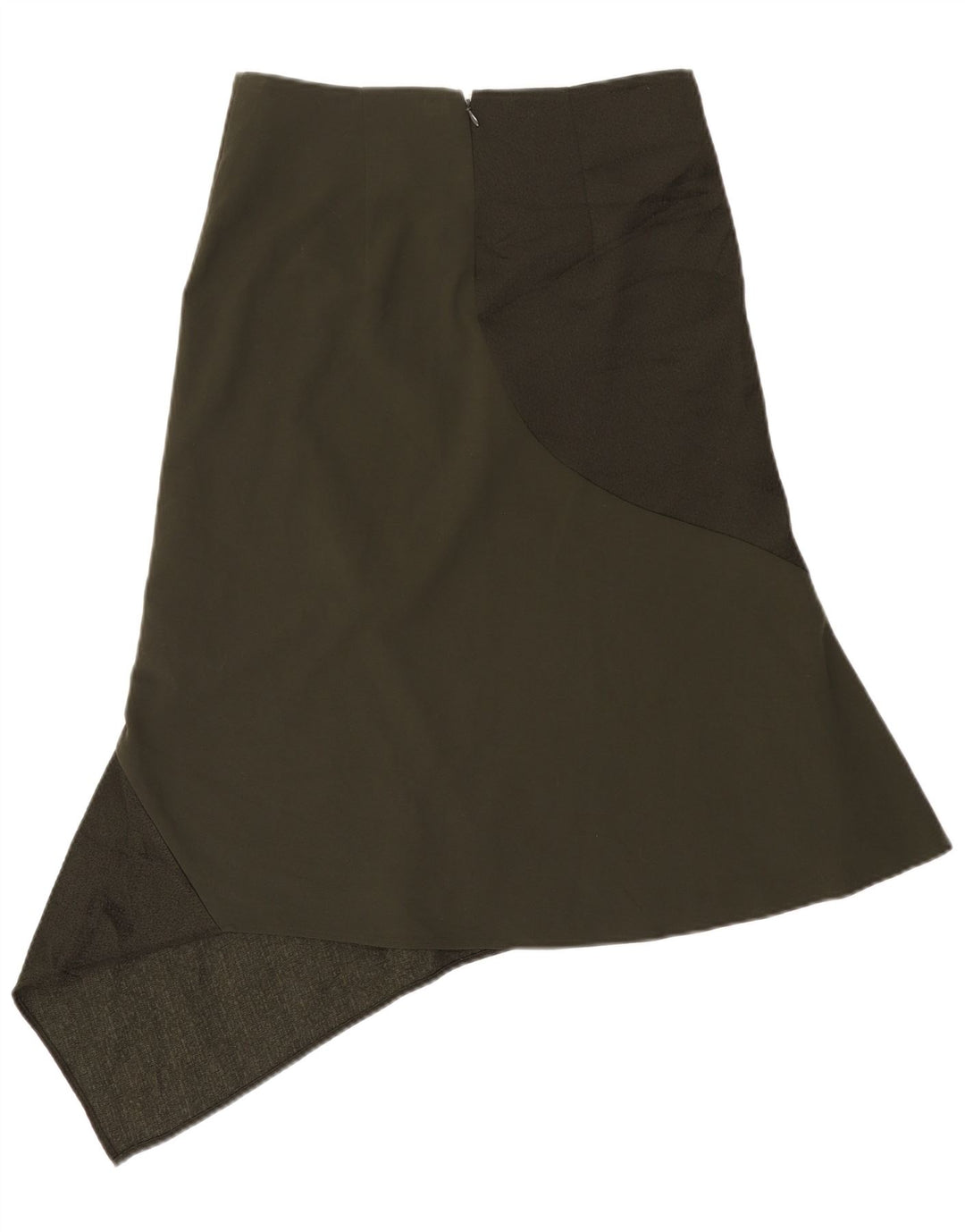 Falda asimétrica para mujer Cos EU 38 Medium W30 Poliéster caqui