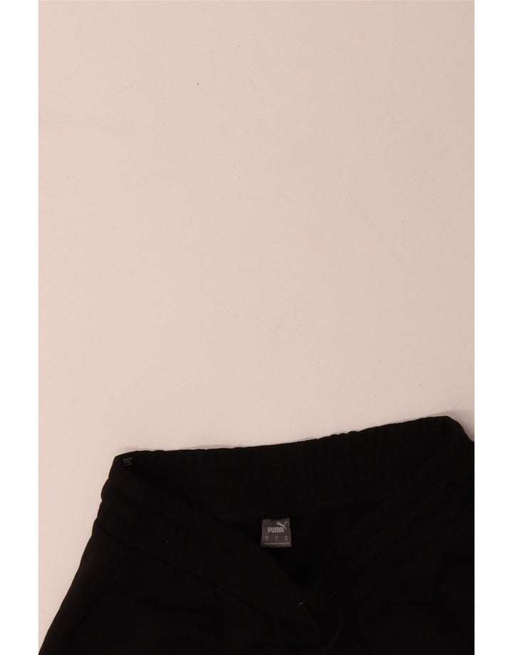 Pantalones cortos deportivos PUMA para mujer Algodón negro mediano