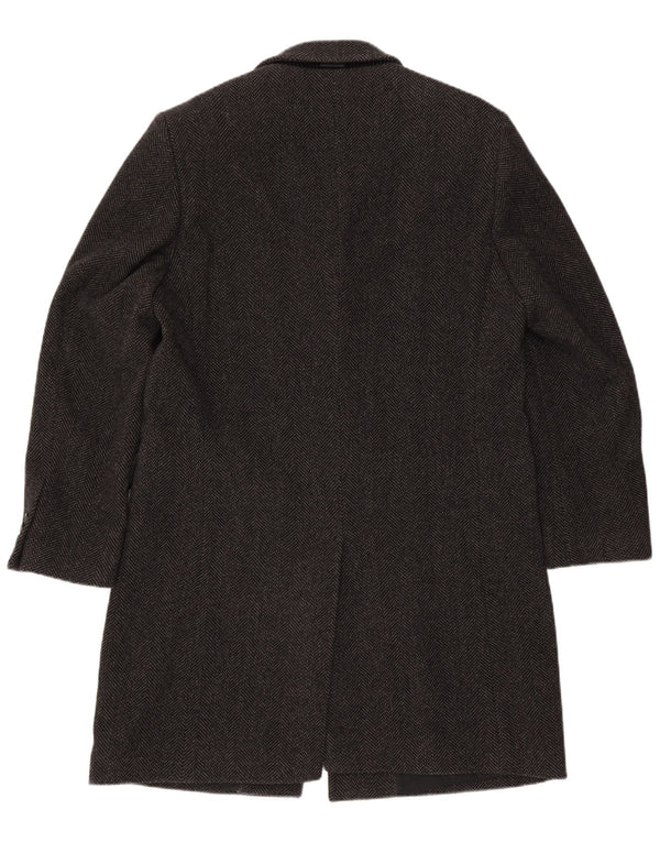 Abrigo Joop para hombre EU 52 XL Lana en espiga negra