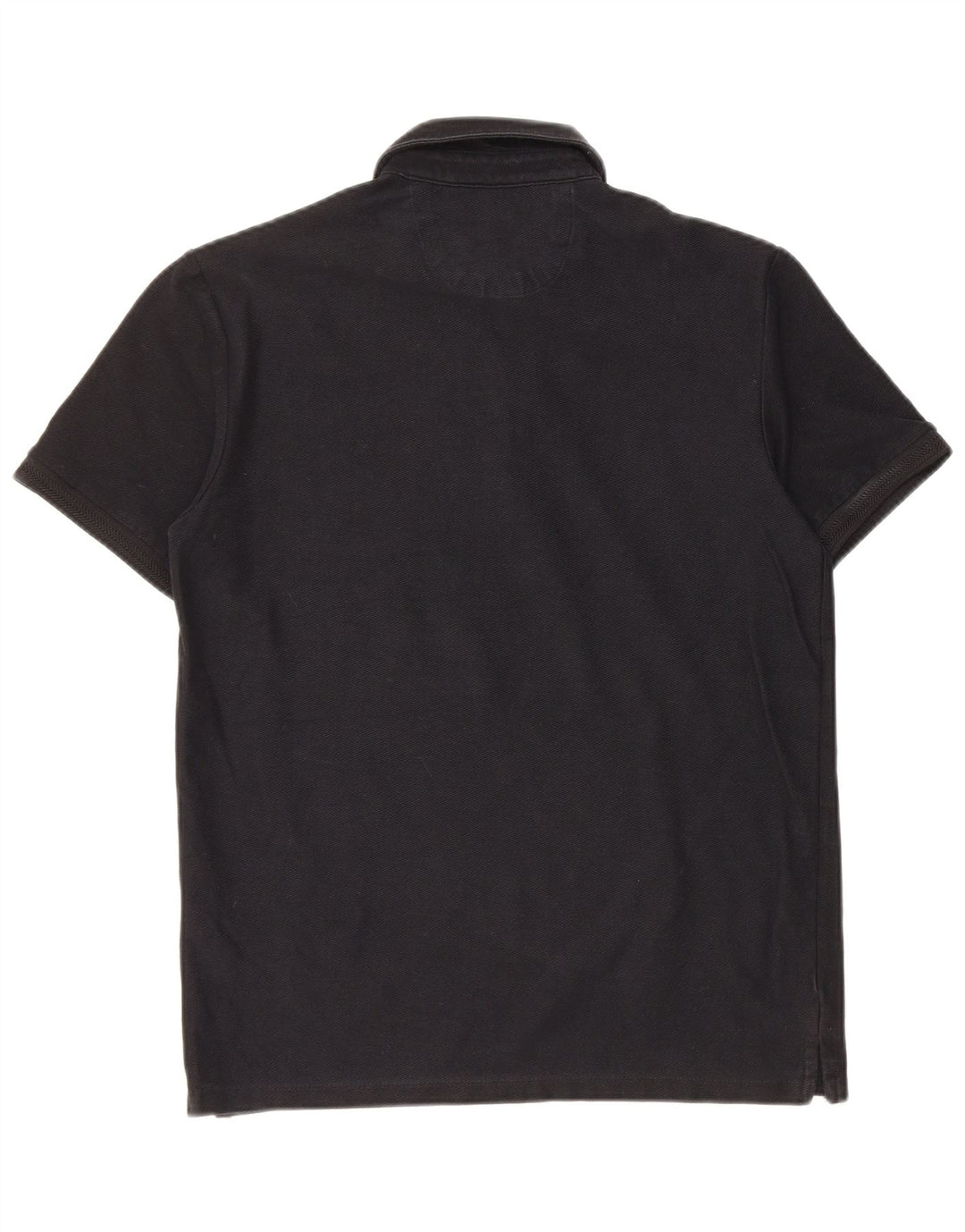Zara Hombre Polo Polo Small Algodón Negro