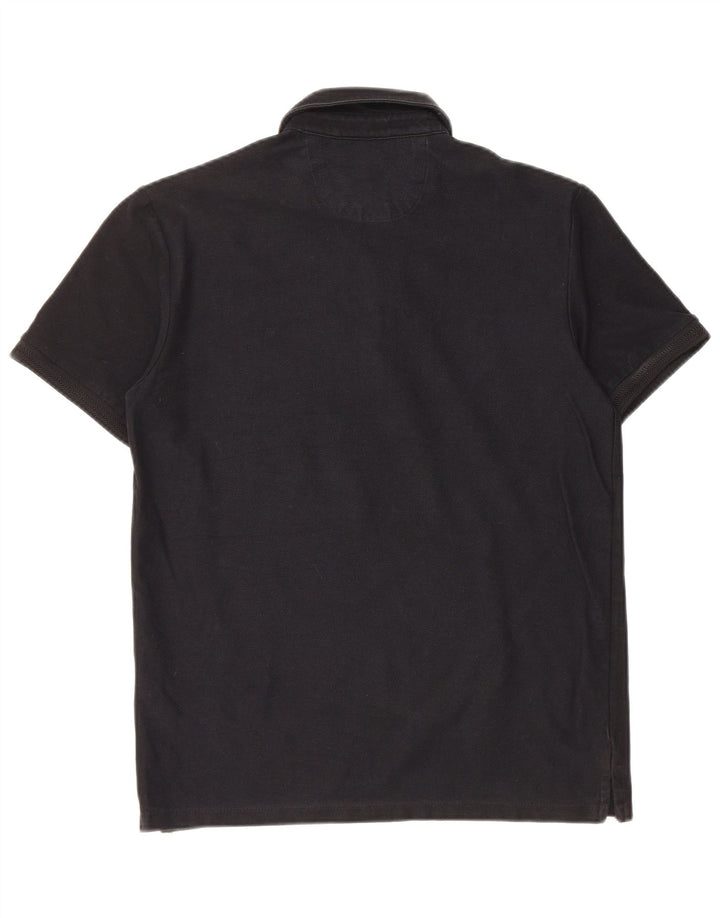 Zara Hombre Polo Polo Small Algodón Negro