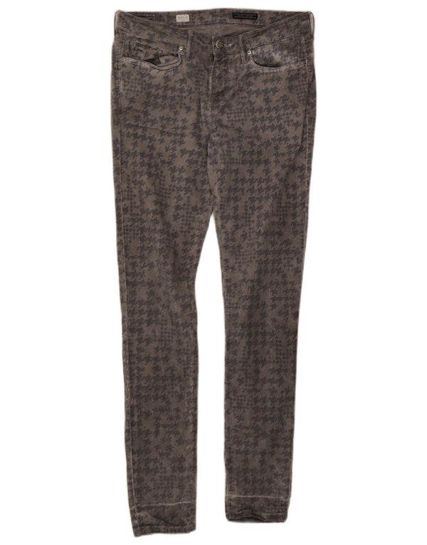 Tommy Hilfiger Vaqueros pitillo Como LW para mujer W28 L32 Algodón de pata de gallo gris