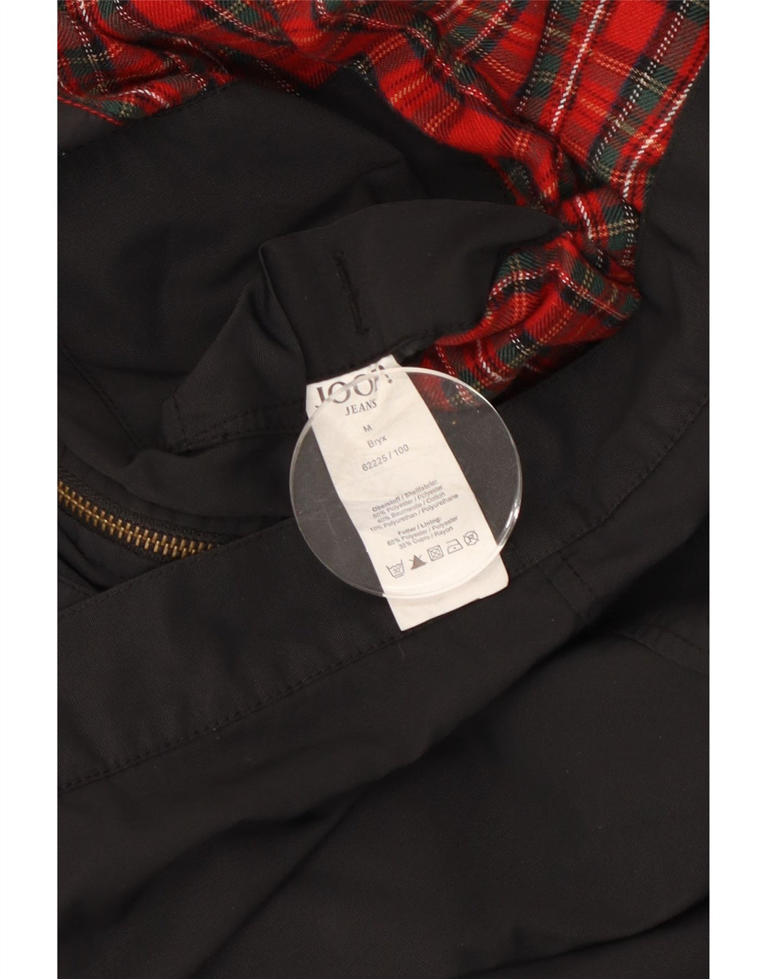 Joop Chaqueta utilitaria con capucha para hombre UK 38 Medium Negro Poliéster