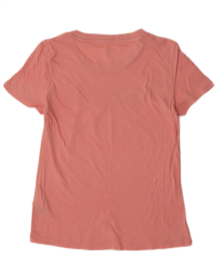 ADIDAS Camiseta gráfica para mujer Top UK 4/6 XS Algodón rosa