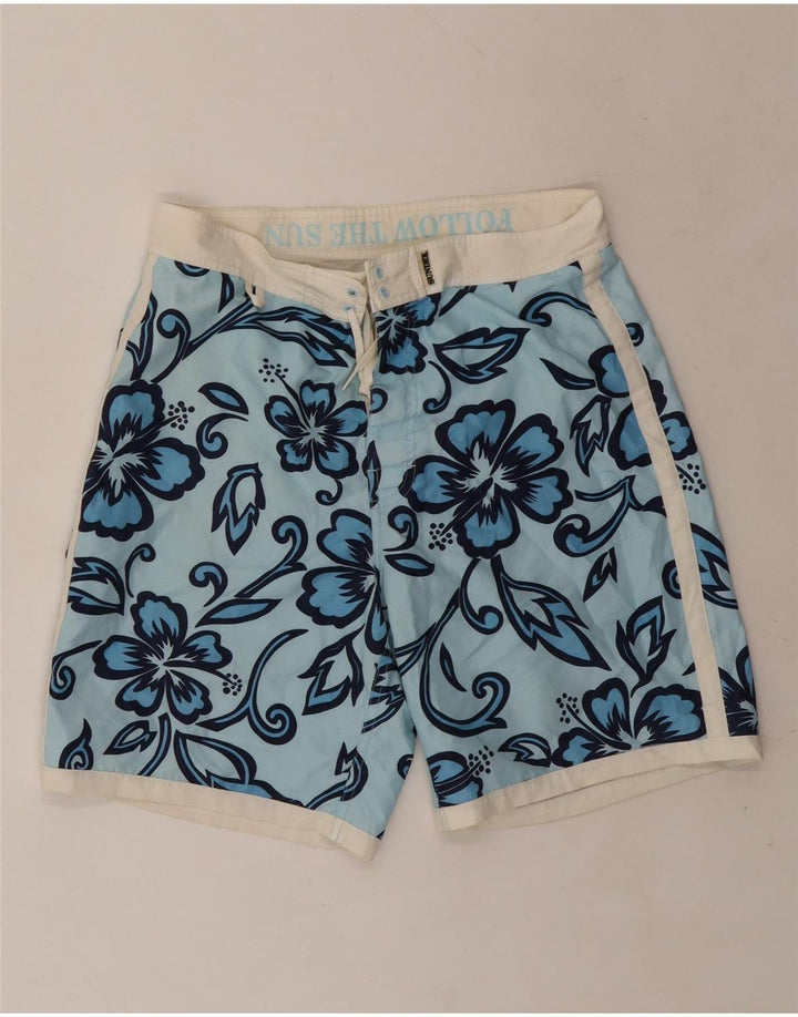 Sundek Bañador Hombre Azul Medio Floral Poliéster
