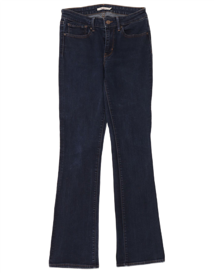 Levi's Mujer 715 Bootcut Jeans W30 L32 Algodón Azul Marino