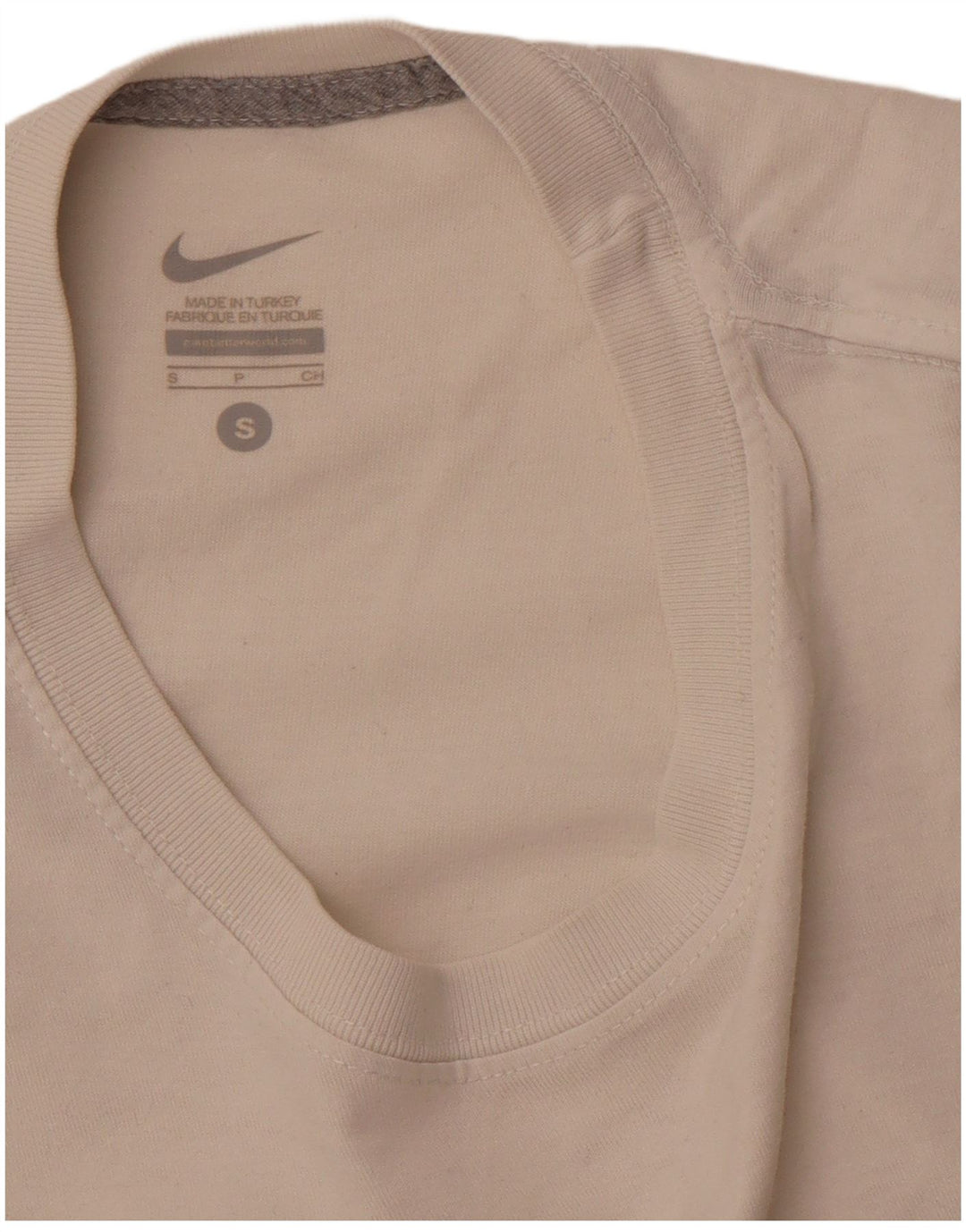 NIKE Camiseta gráfica para hombre, talla pequeña, blanca