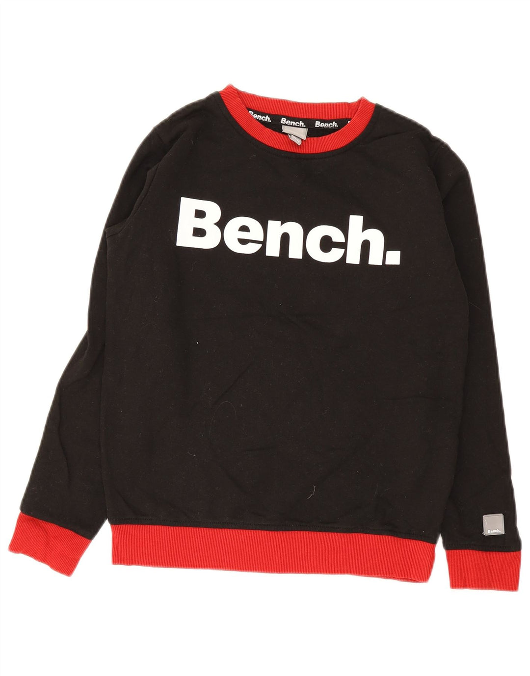 Bench Sudadera con gráfico para niños 11-12 años Algodón Negro