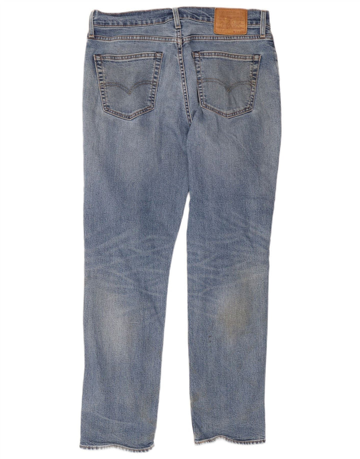 Levi's Hombre 511 Slim Jeans W34 L32 Algodón Azul