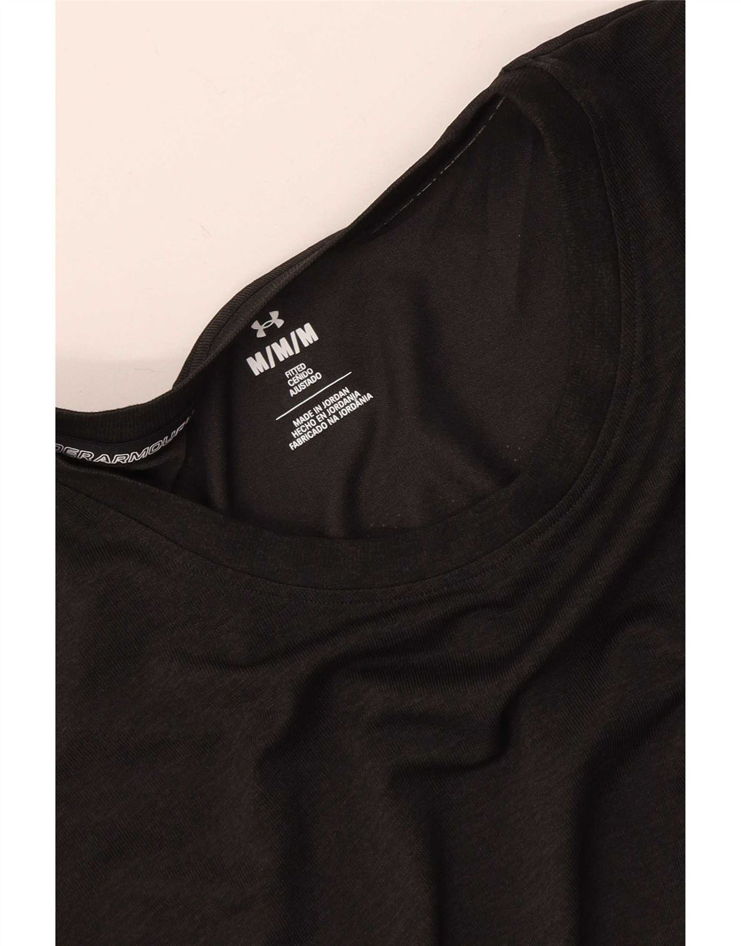 Camiseta Under Armour Hombre Top Gris Medio