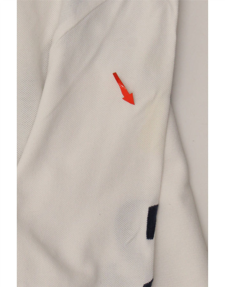 POLO RALPH LAUREN Polo de rugby gráfico para hombre XL Bloque de color blanco