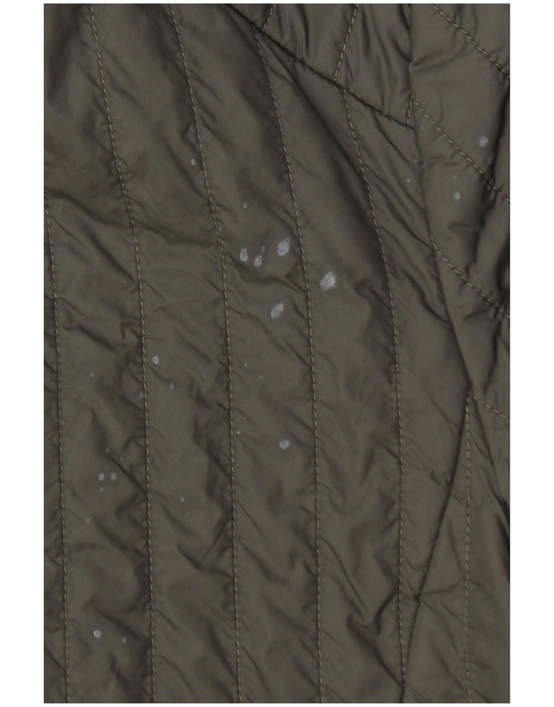 ARMANI JEANS Chaqueta acolchada para hombre UK 36 Small Caqui Poliamida