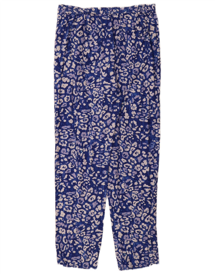 Marks & Spencer Pantalones Chinos para Mujer UK 12 Medium W30 L31 Azul