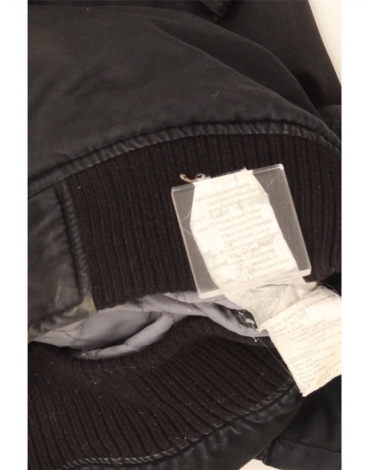 Jack & Jones Chaqueta utilitaria para hombre UK 40 Large Algodón negro