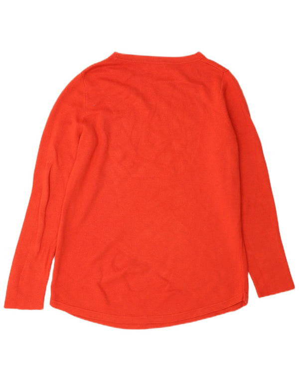 Hobbs Mujer Oversize Top Manga Larga UK 10 Small Naranja