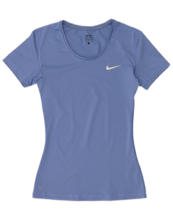 Nike Camiseta Mujer Top UK 8 Small Azul Poliéster