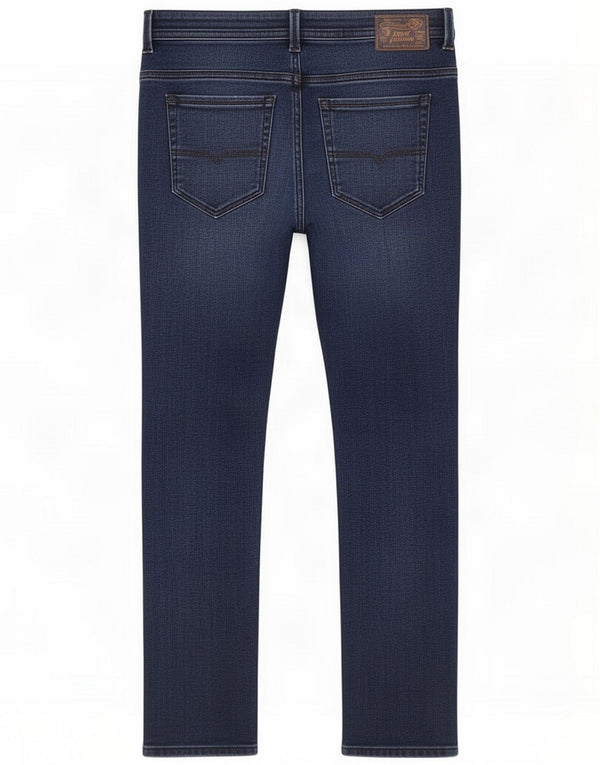 Diesel Mens Thavar Slim Fit Skinny Jeans W36 L32 Algodón azul