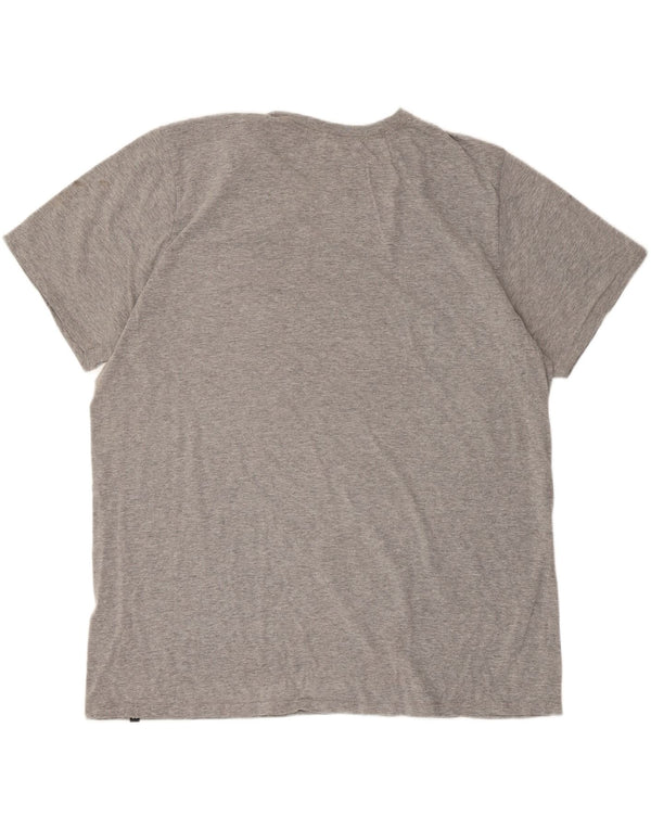 Hurley Camiseta gráfica para hombre Top 2XL Algodón gris