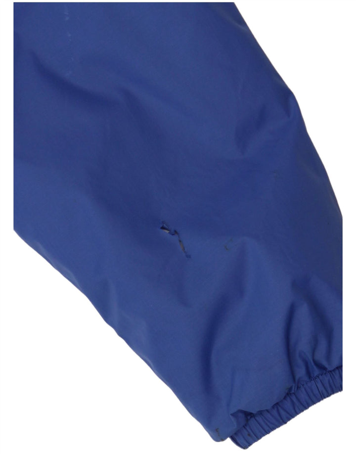 K-Way Chaqueta cortavientos con capucha para niño 11-12 años Poliamida azul