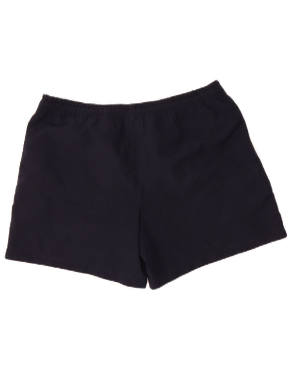 Adidas Pantalones cortos deportivos para mujer UK 8 Small Azul marino Poliéster