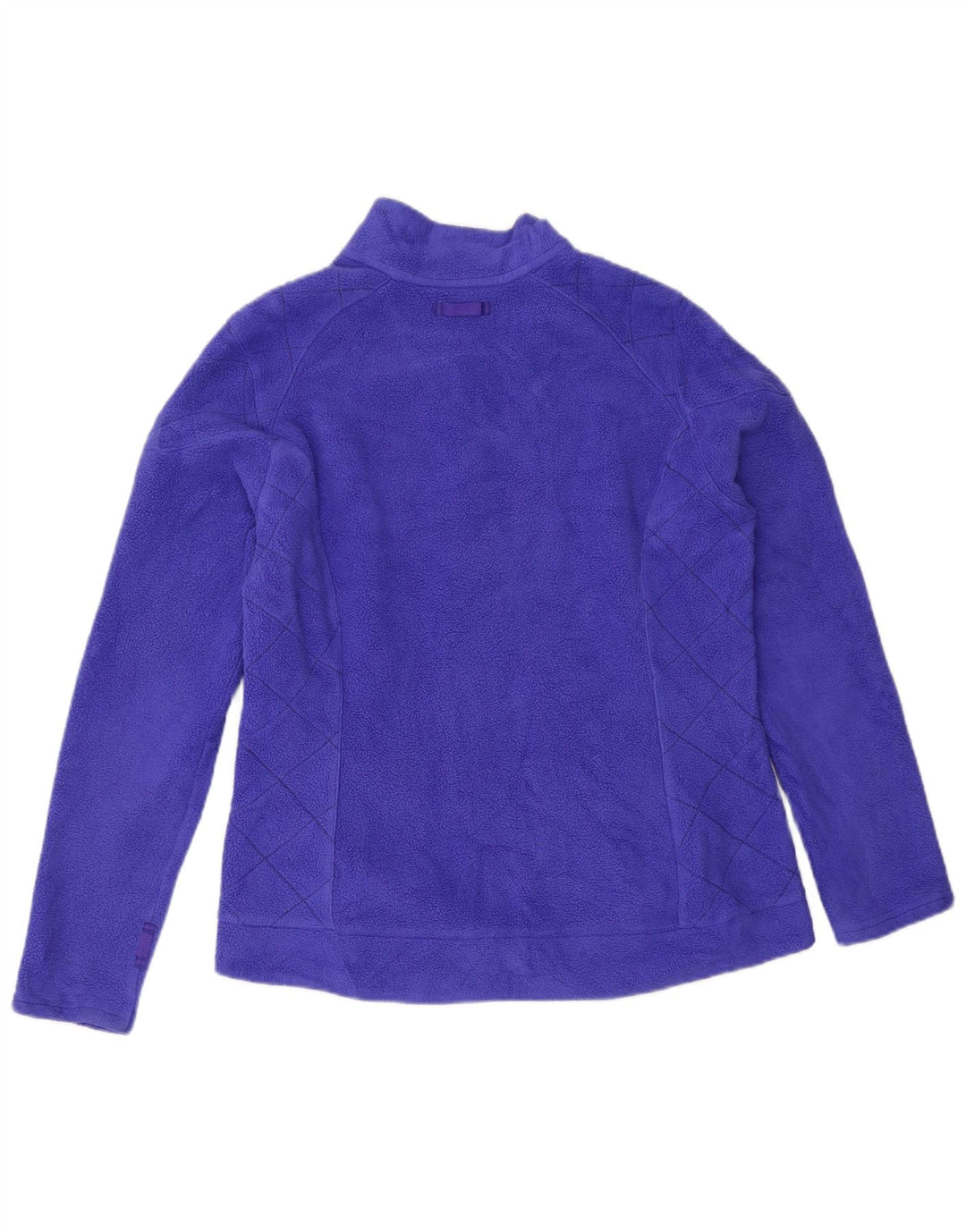 EDDIE BAUER Chaqueta polar para mujer UK 14 Poliéster morado medio