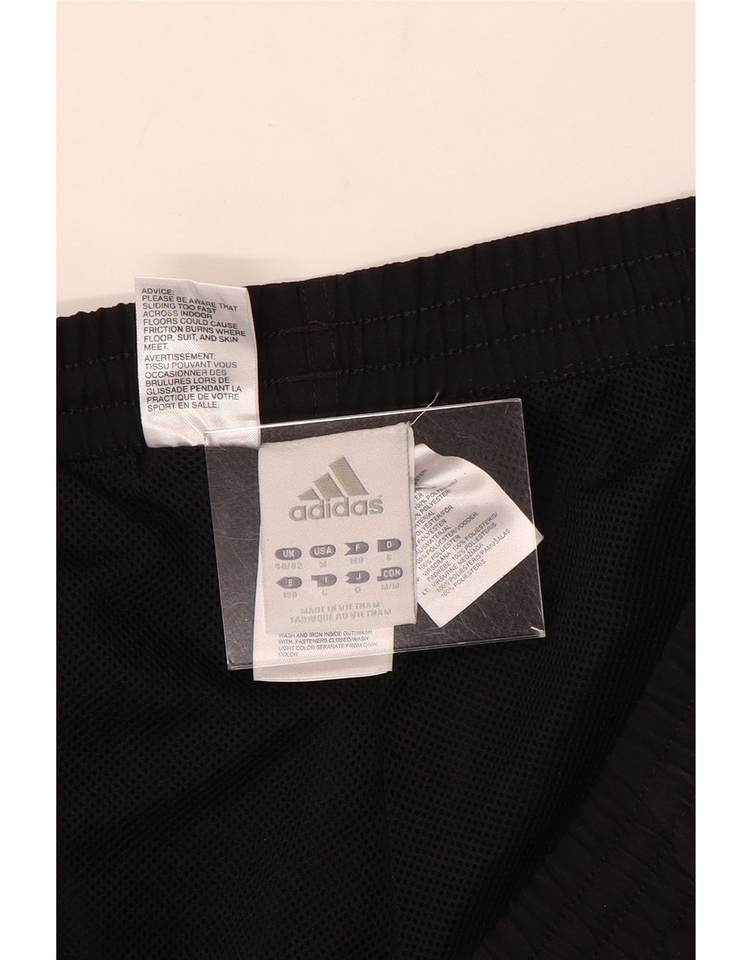 ADIDAS Pantalones de chándal para hombre Joggers UK 40/42 Medium Black Colourblock
