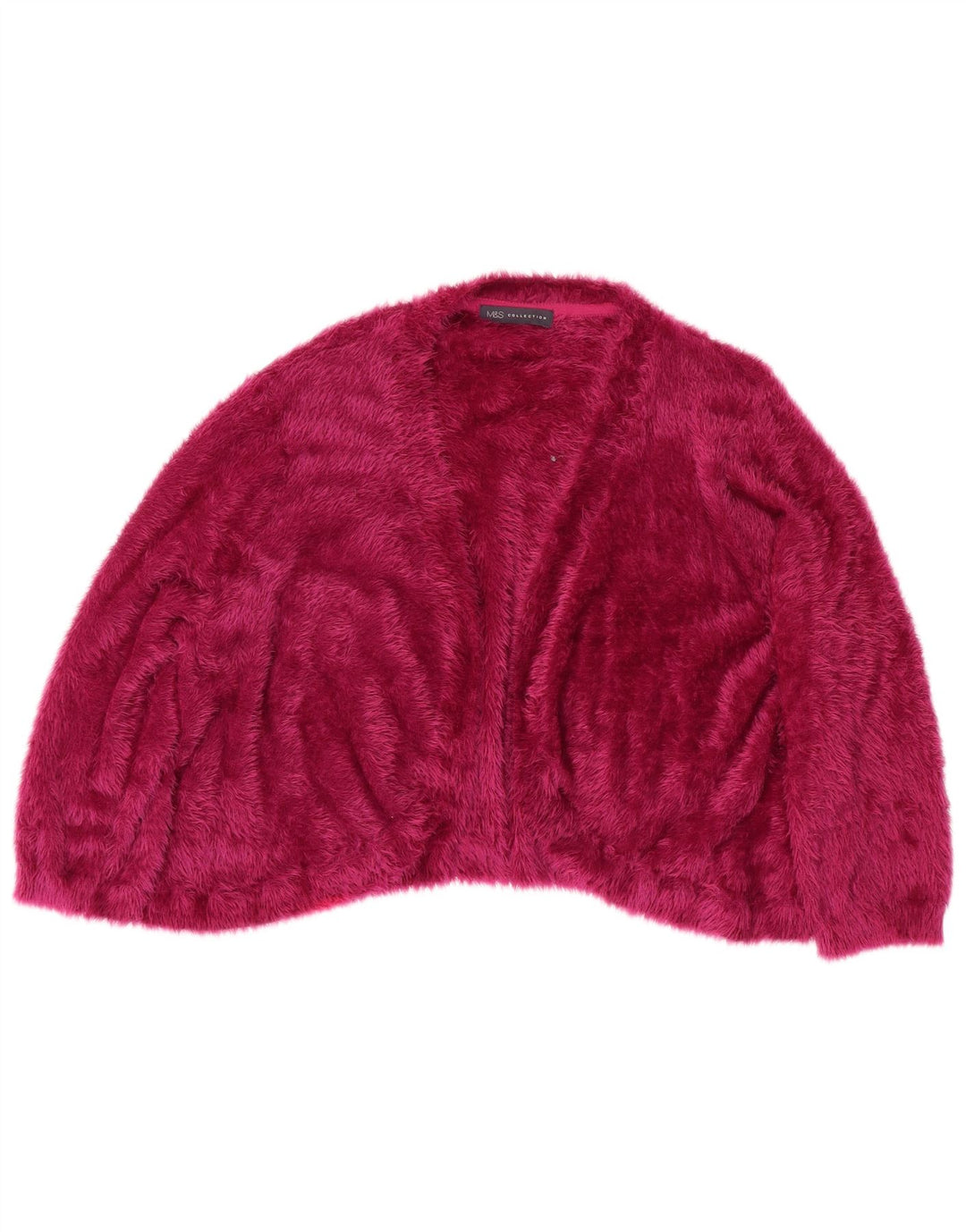 MARKS & SPENCER Jersey Bolero de Manga 3/4 para Mujer UK 22 3XL Granate