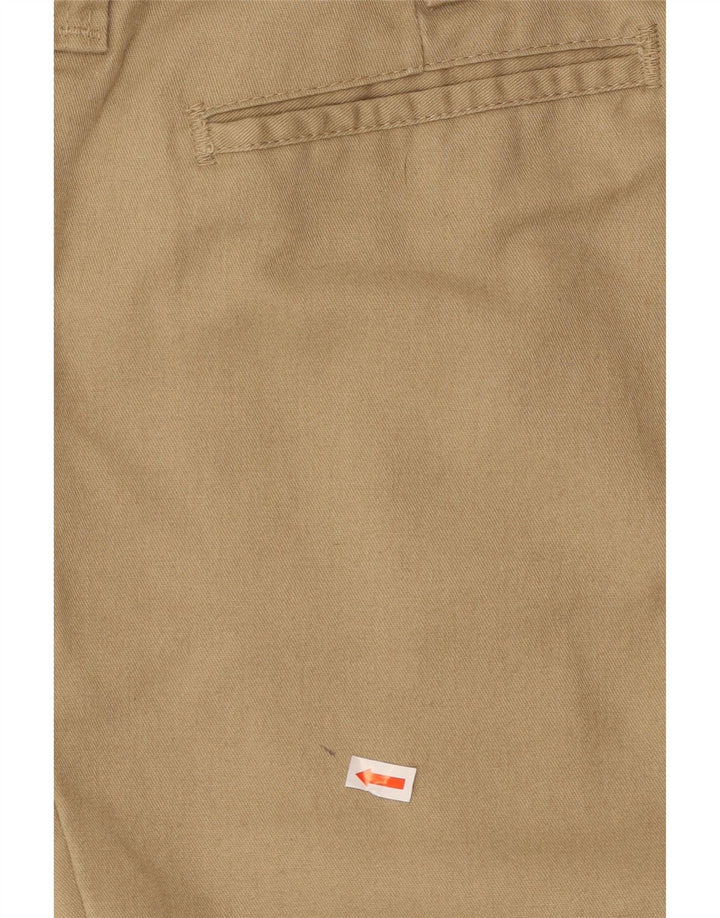 Dickies Pantalón cargo recto para hombre W34 L26 Poliéster beige