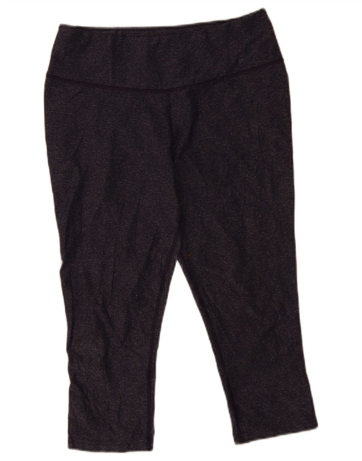 Nike - Leggings capri Dri Fit para mujer, talla 40, talla grande, poliéster, color azul marino